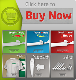 Touch ‘n Hold Door Closers - Click here to Buy Online Now